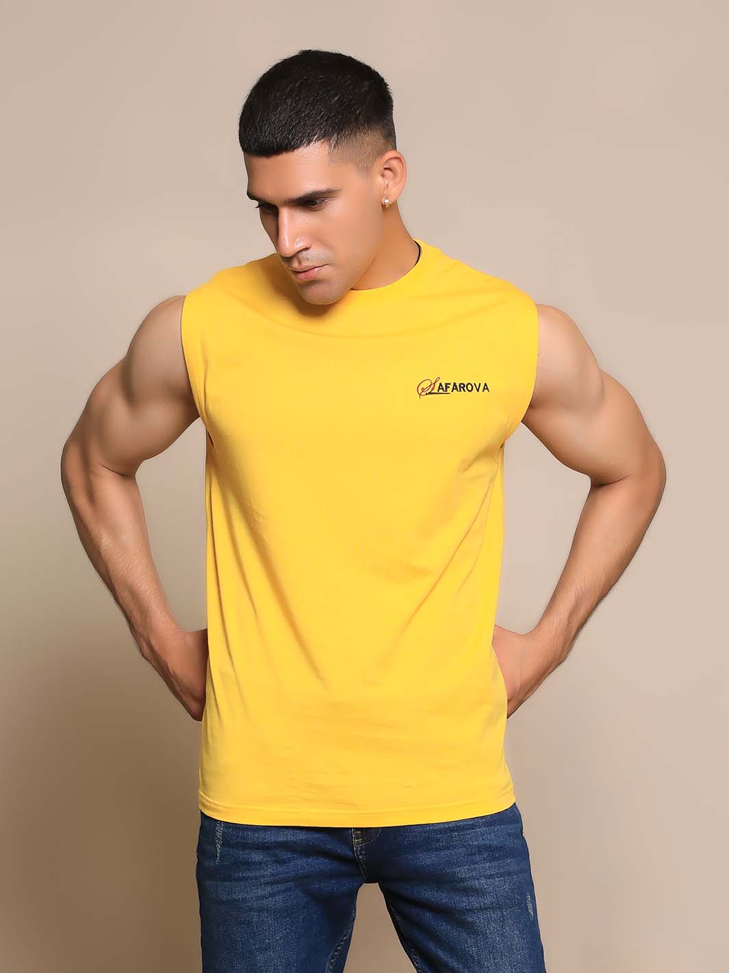 Yellow Men's Tank