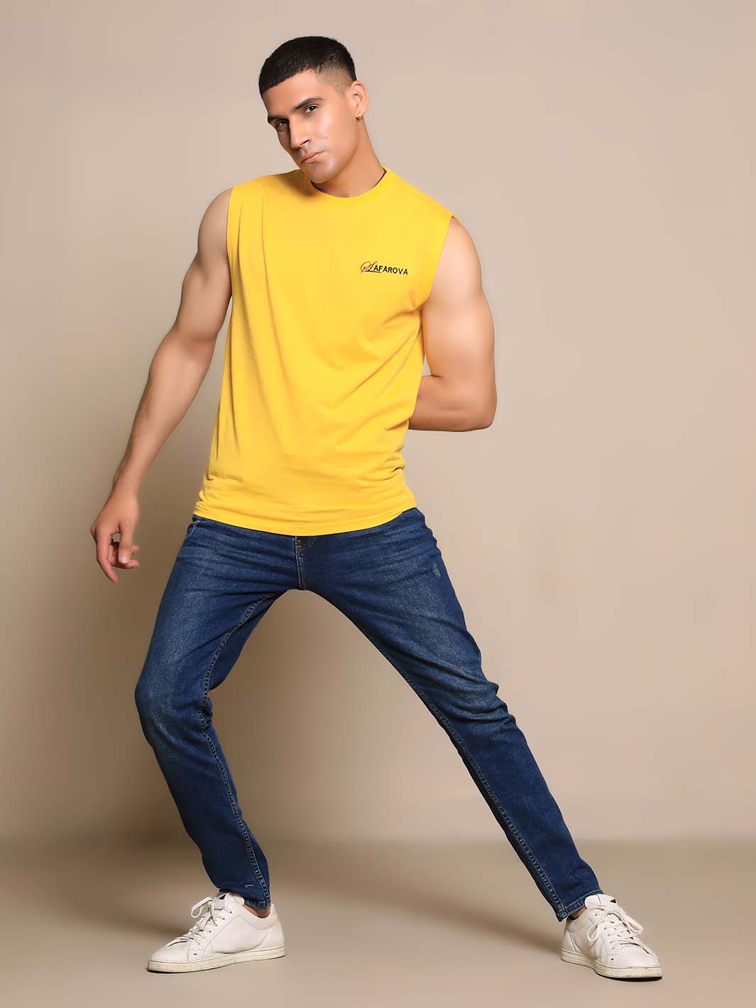 Yellow Men's Tank