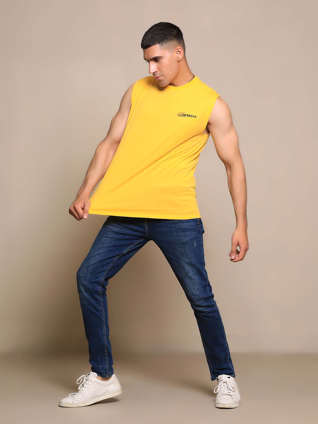 Yellow Men's Tank