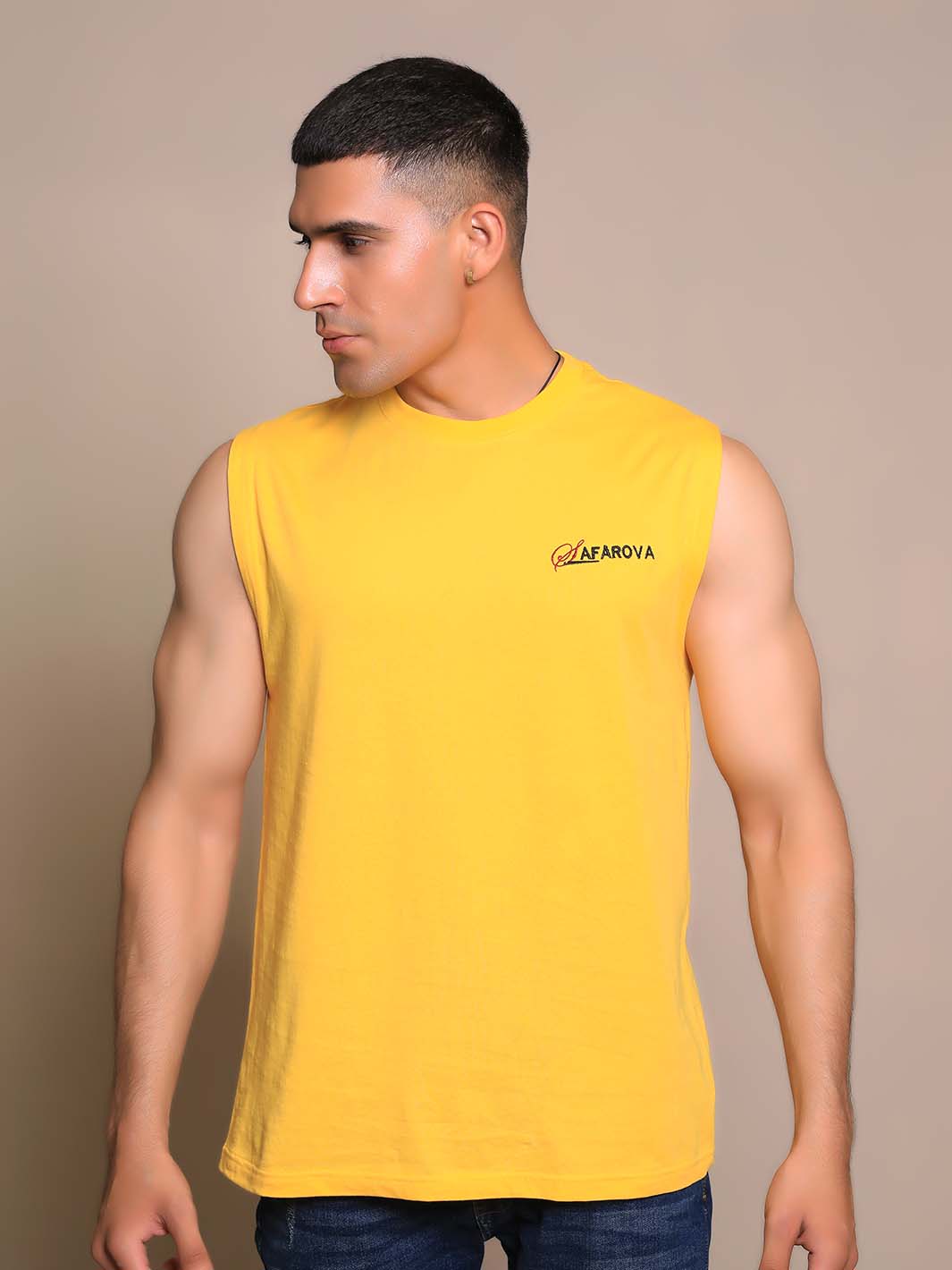 Yellow Men's Tank