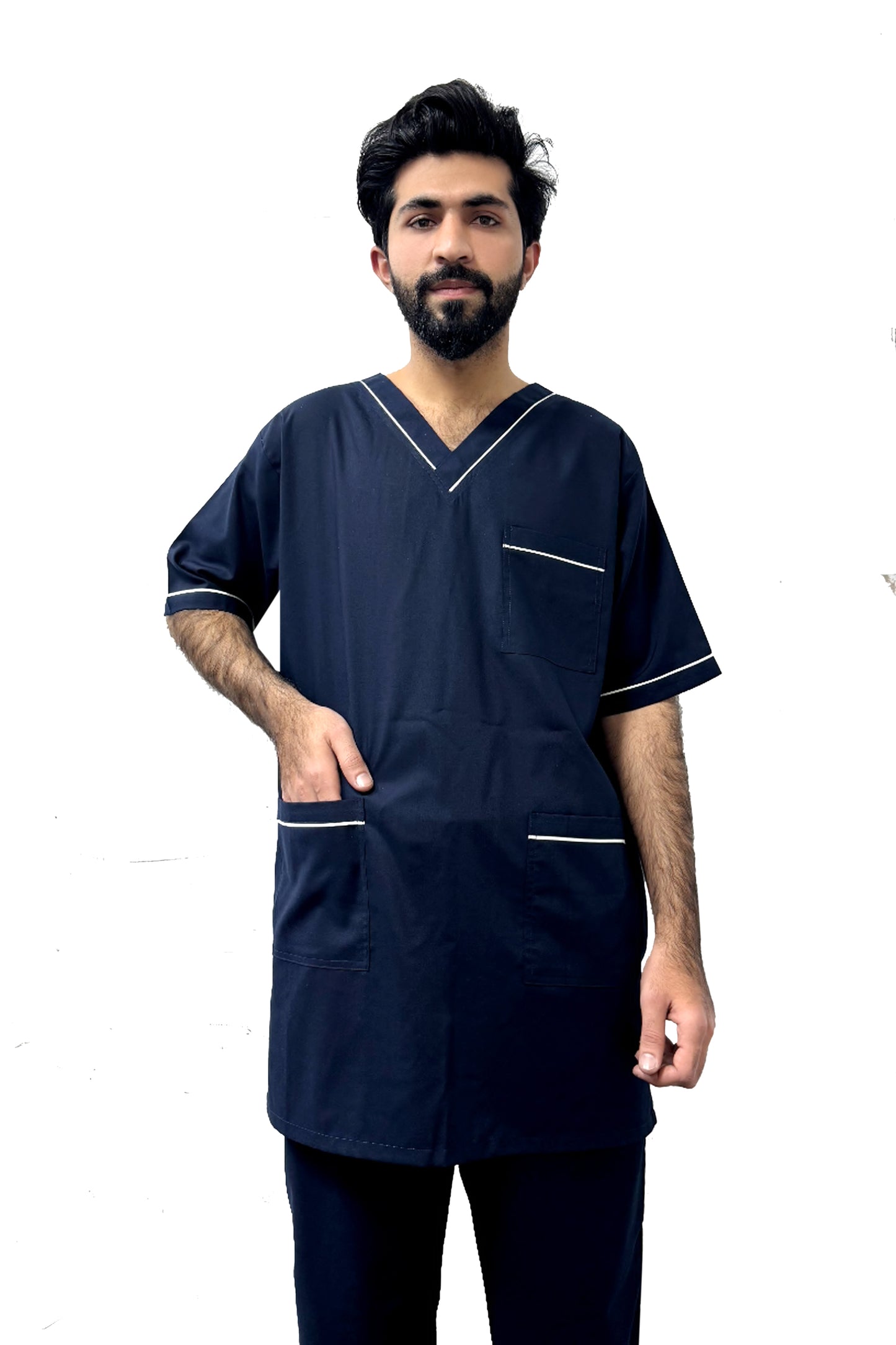 Navy Blue Doctor Scrub Suits