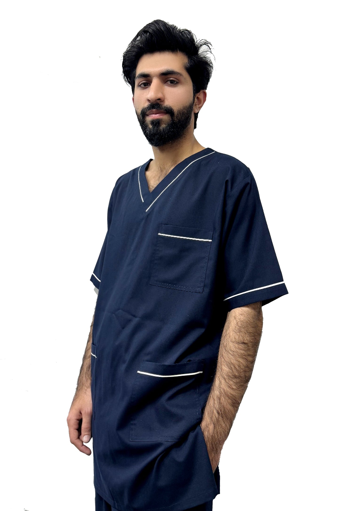 Navy Blue Doctor Scrub Suits