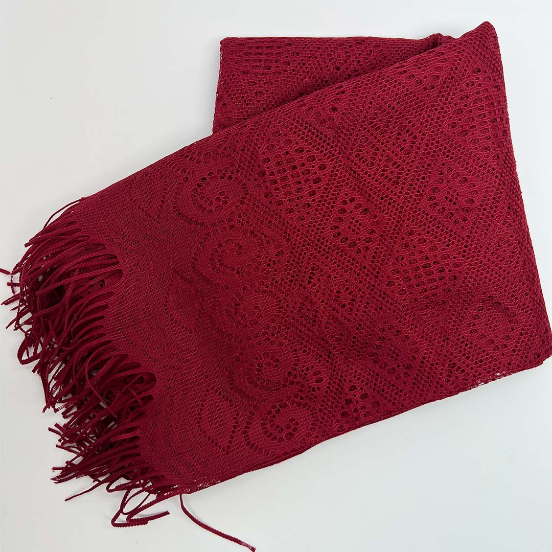 RED Classic fashion net Scarf