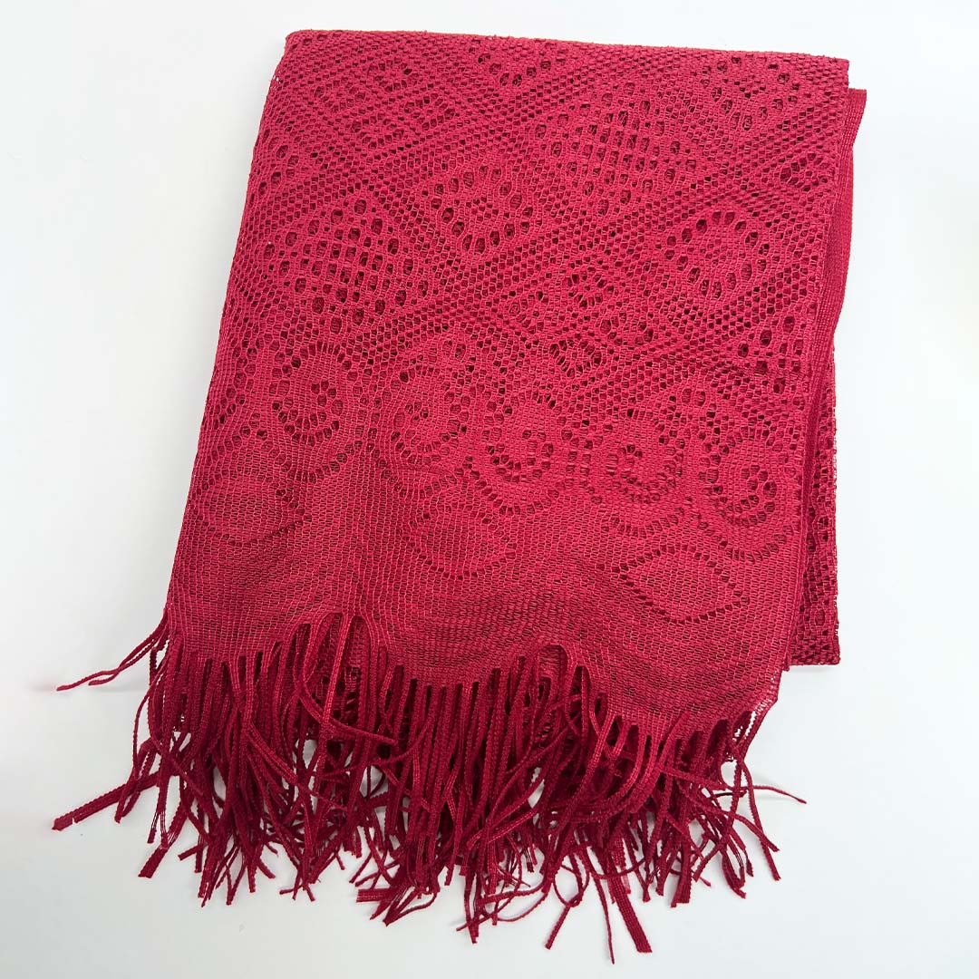 RED Classic fashion net Scarf