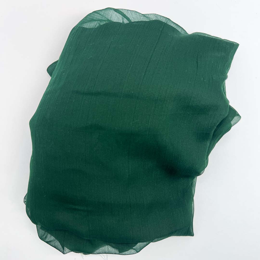 Green Dyed Chiffon Dupatta