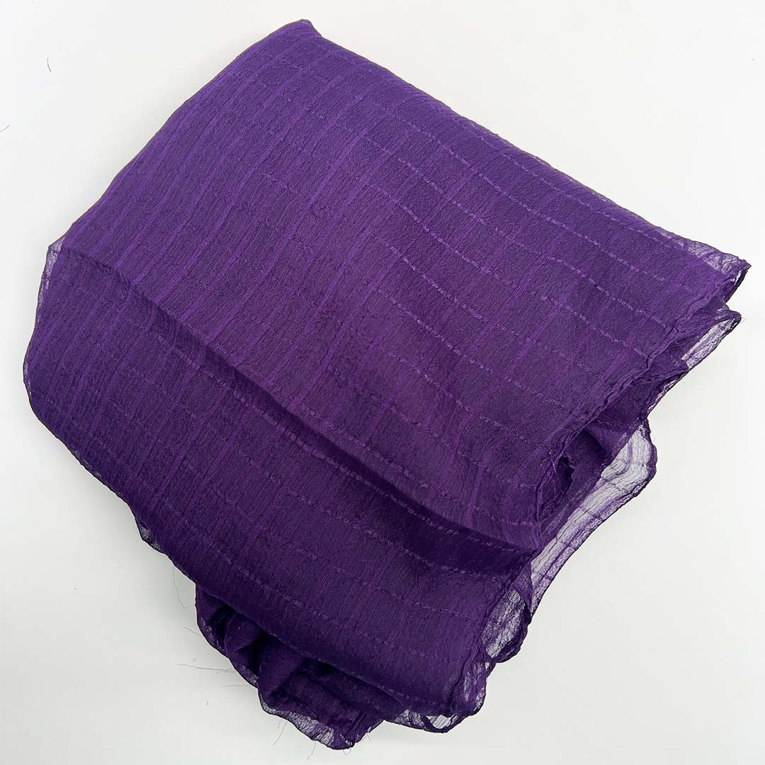 Purpel Crepe  Dupatta