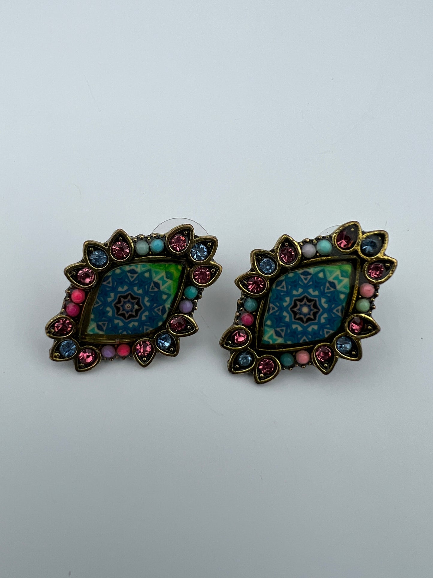 Antique Design Multicolor Earrings