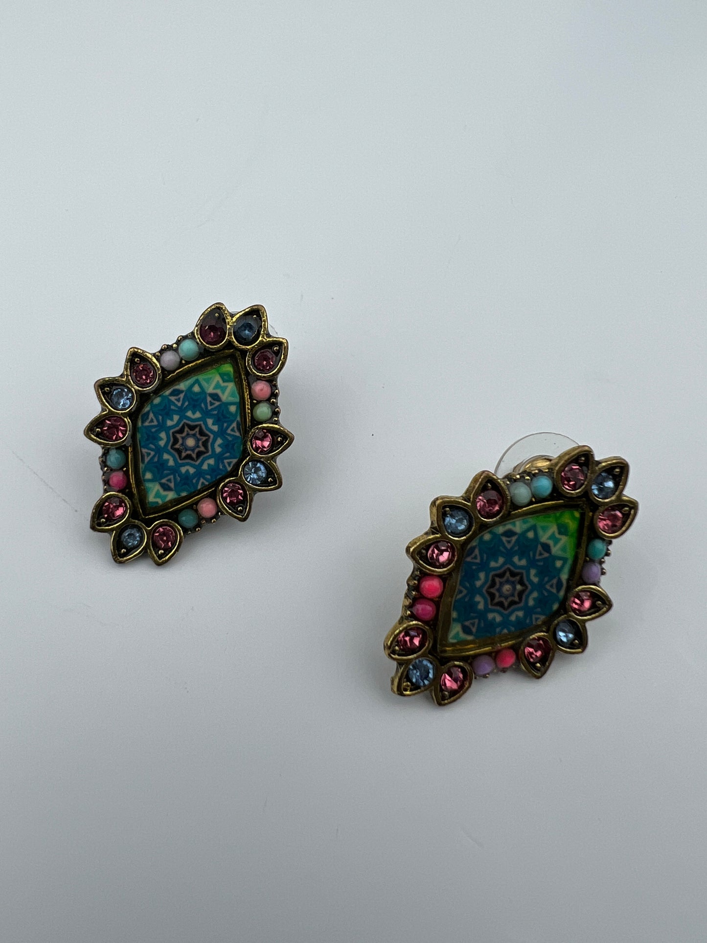 Antique Design Multicolor Earrings